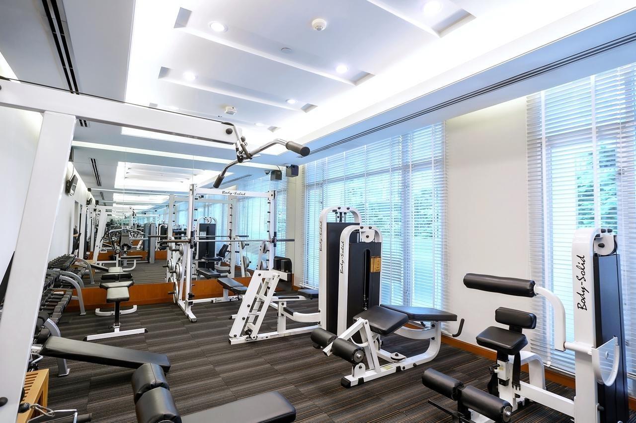 Grande Centre Point Ploenchit Hotel Bangkok Exterior photo The gym at the hotel